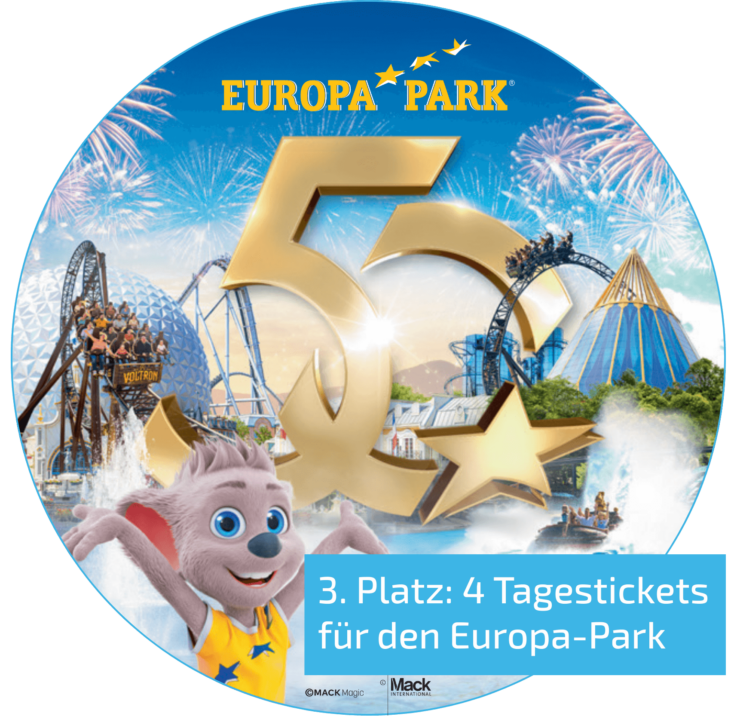 Gewinnspiel Mitgliederinfo Europa-Park